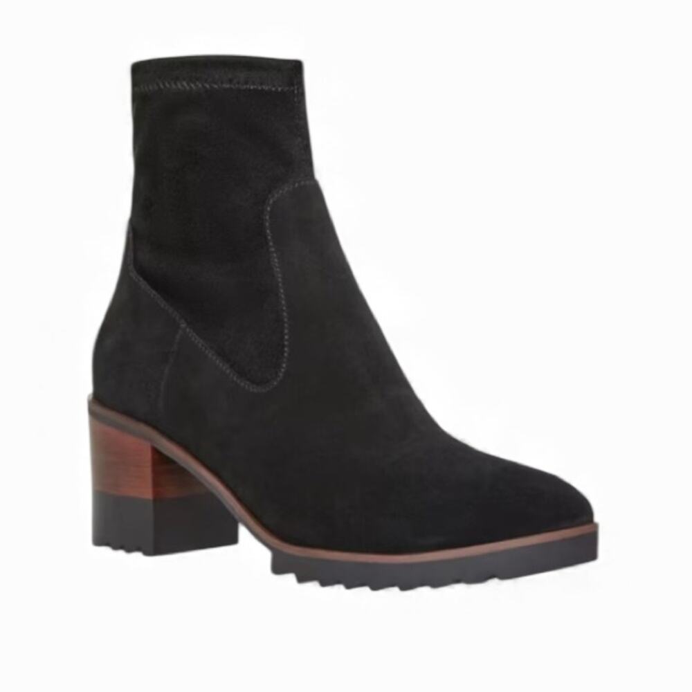 NWOT Blondo Rosalyn Black Waterproof Black Suede Boots – Sz 10M